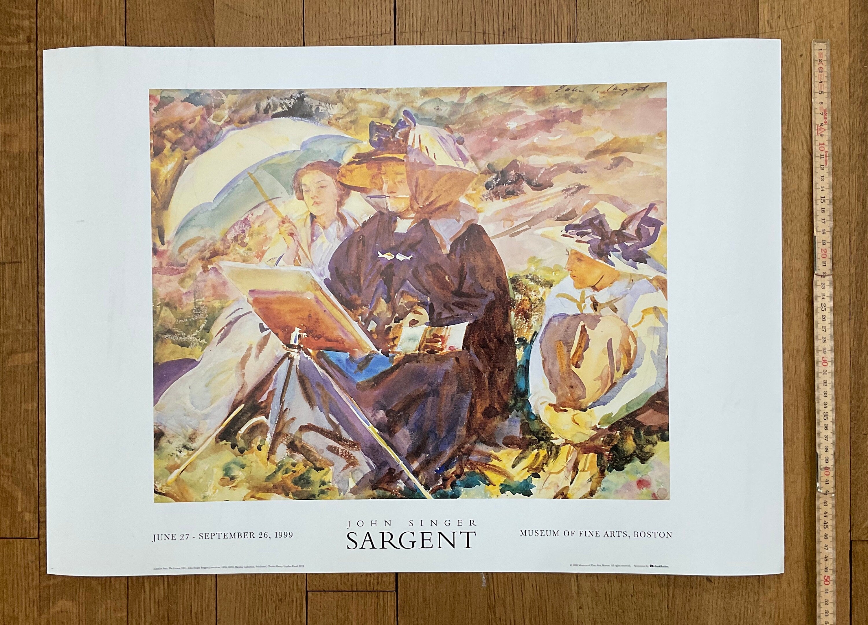 John Singer Sargent Original-Kunstposter – 70×50 cm