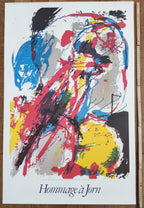 Asger Jorn original art poster - 25.6"×39.4" (65×100cm)