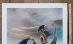 Alberico Zanini original art poster used - 15.4"×26.0" (39×66cm)