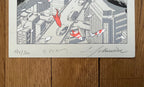 Francois Schuiten Original signiert - 23×32,5 cm (9.1"×12.8")