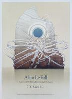 Alain Le Foll vintage art poster - 17.9"×24.4" (45.5×62cm)