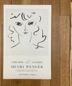 Henri Wengér vintage poster - 16.5"×25.6" (42×65cm)