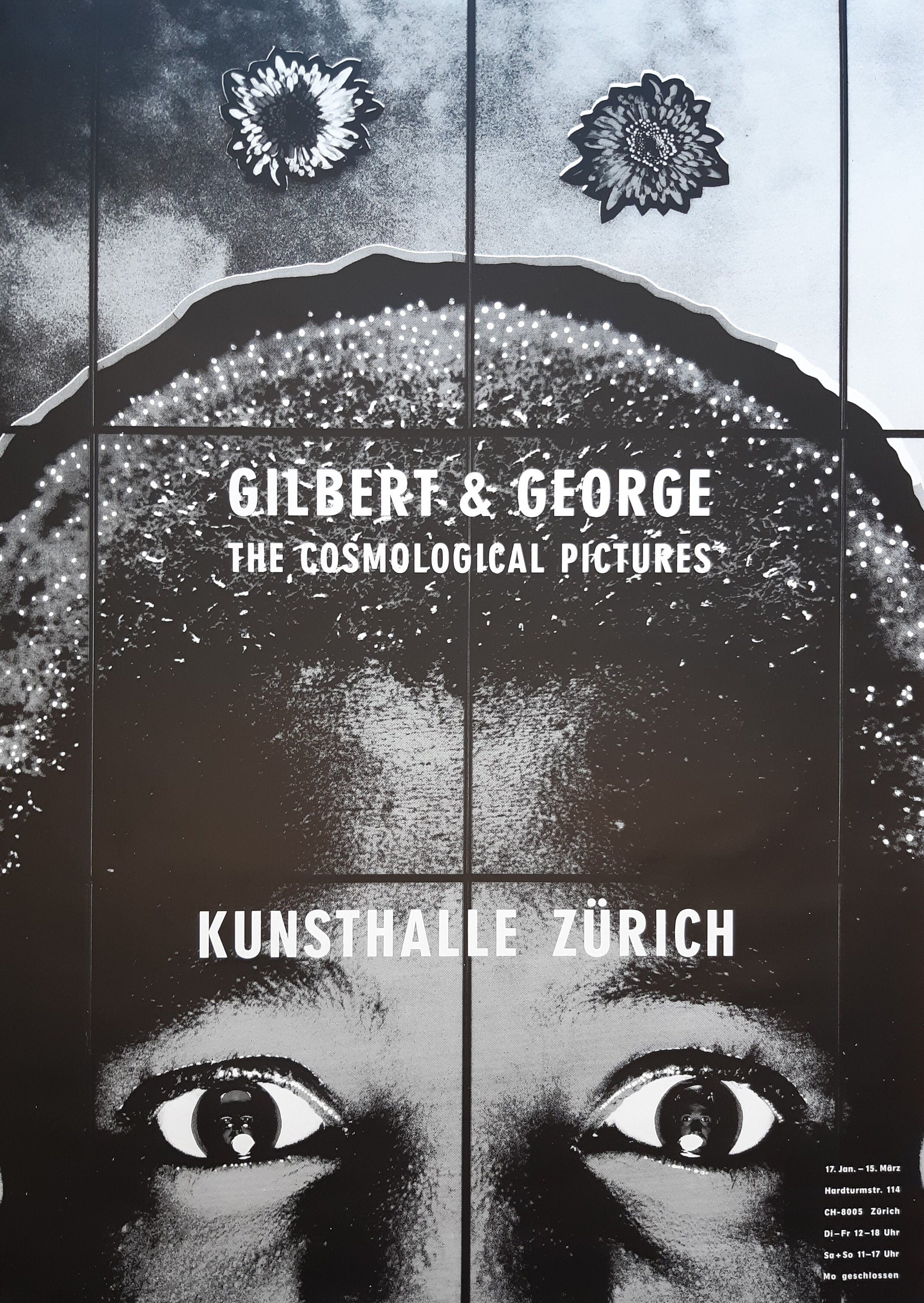 Gilbert and George art poster - 23.4"×33.1" (59.4×84cm)