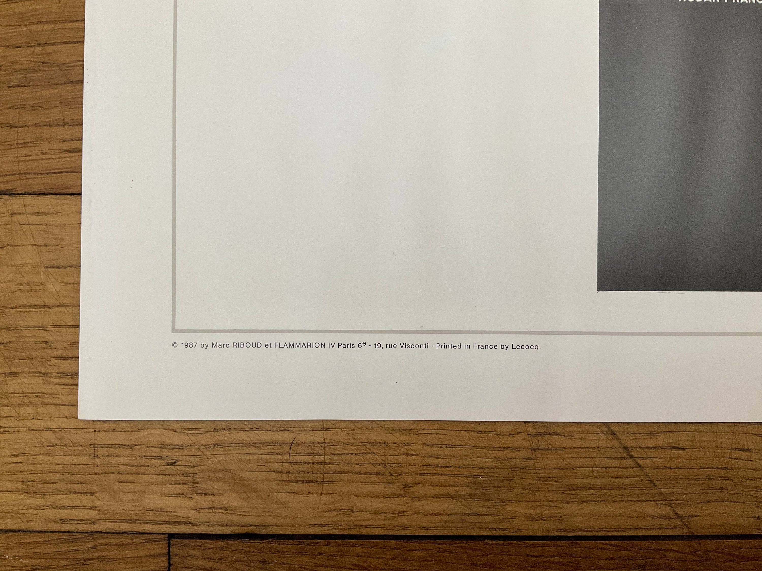 Marc Riboud art exhibition poster - 19.7"×27.6" (50×70cm)