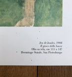 Henry Matisse vintage art exhibition poster used - 23.6"×27.6" (60×70cm)