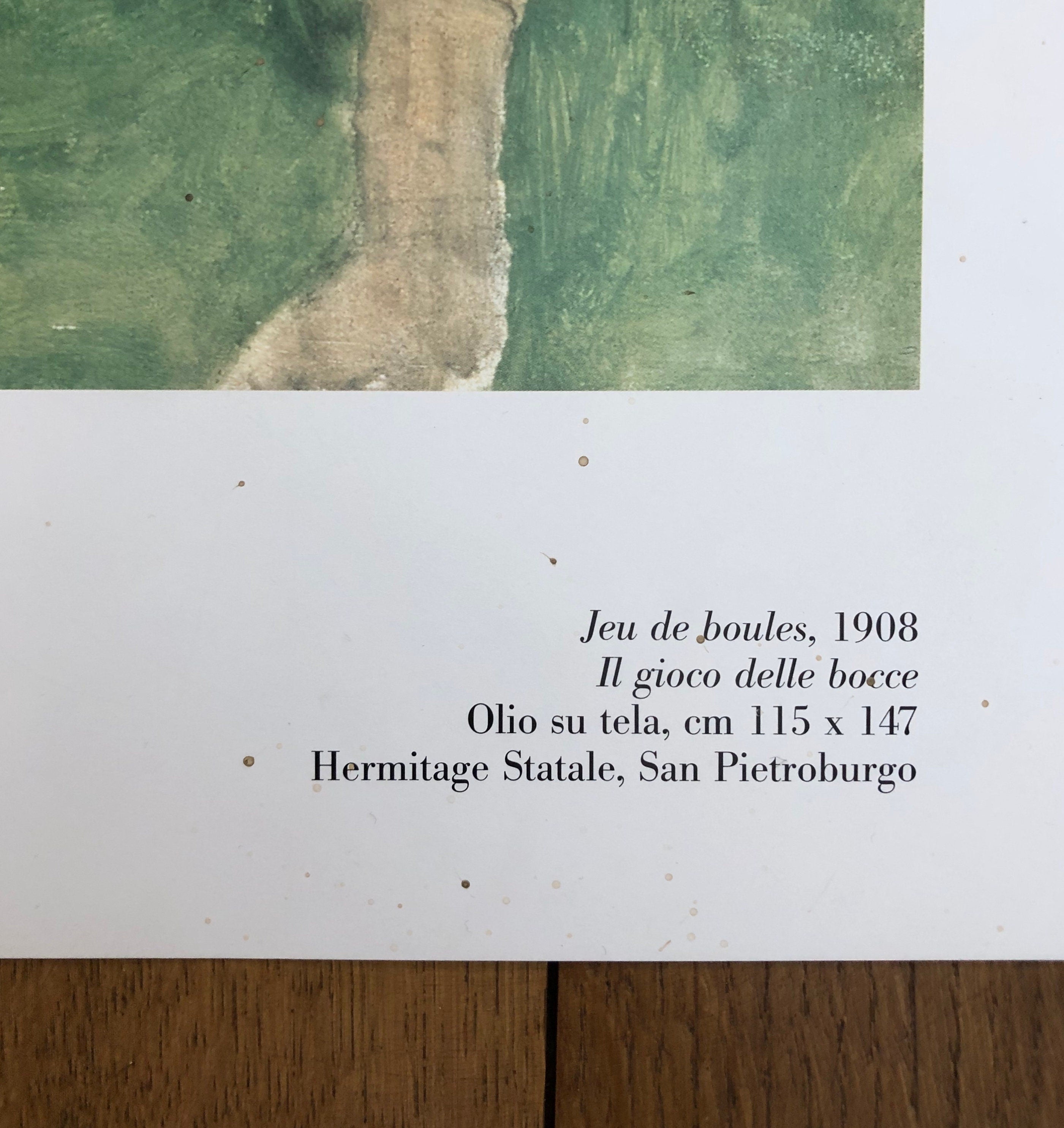 Henry Matisse vintage art exhibition poster used - 23.6"×27.6" (60×70cm)