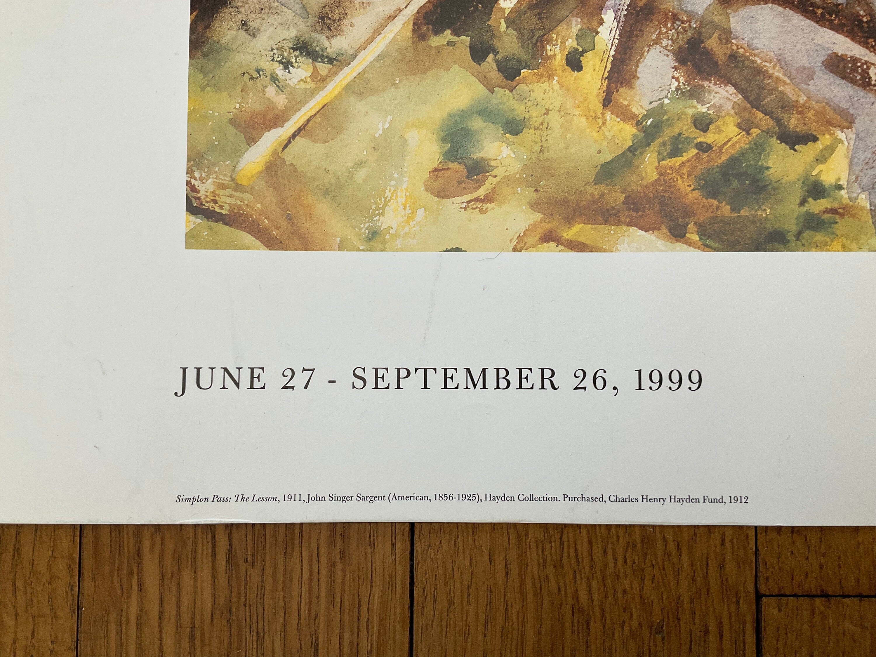 John Singer Sargent Original-Kunstposter – 70×50 cm