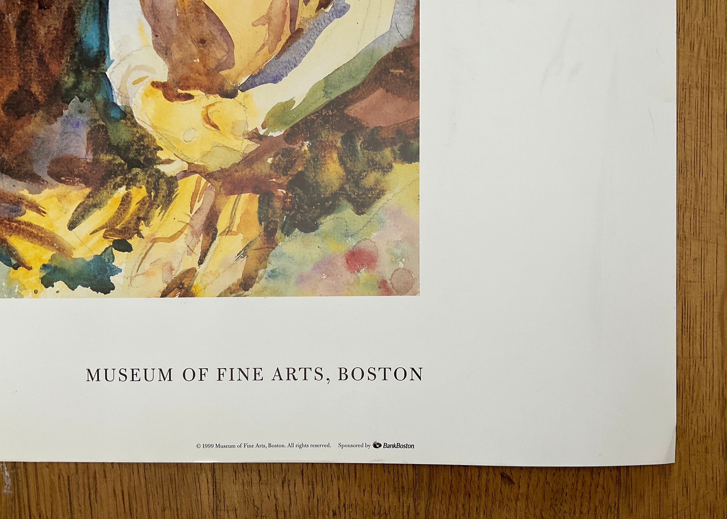 John Singer Sargent Original-Kunstposter – 70×50 cm