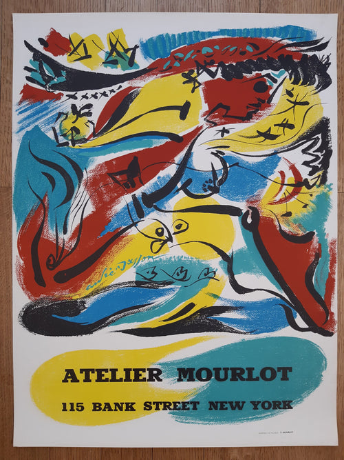 André Masson original art poster - 21.1"×28.0" (53.5×71cm)