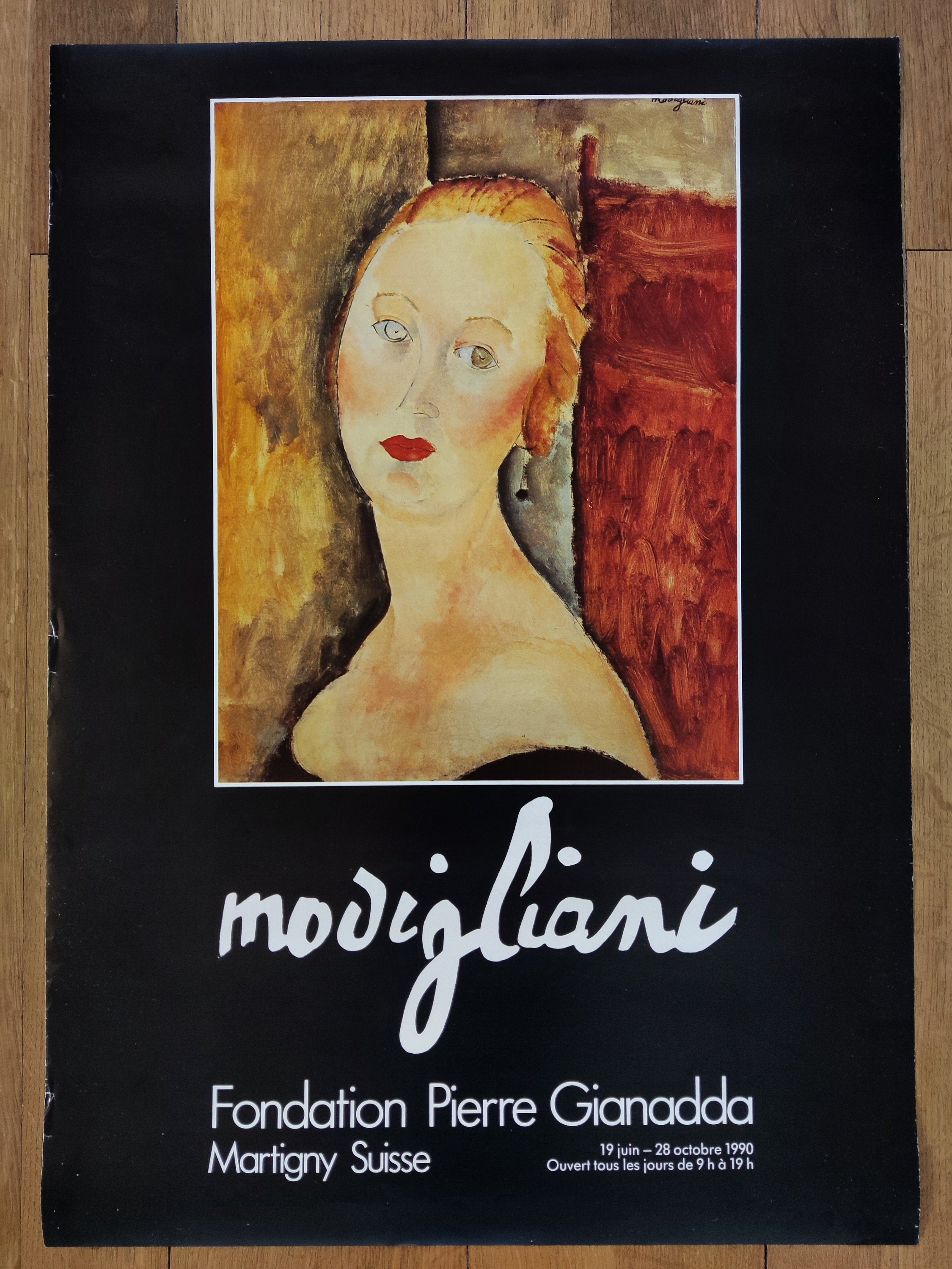 Modigliani Original Kunstposter - 50×70cm