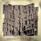 Louise Nevelson vintage art exhibition poster - 25.6"×26.0" (65×66cm)