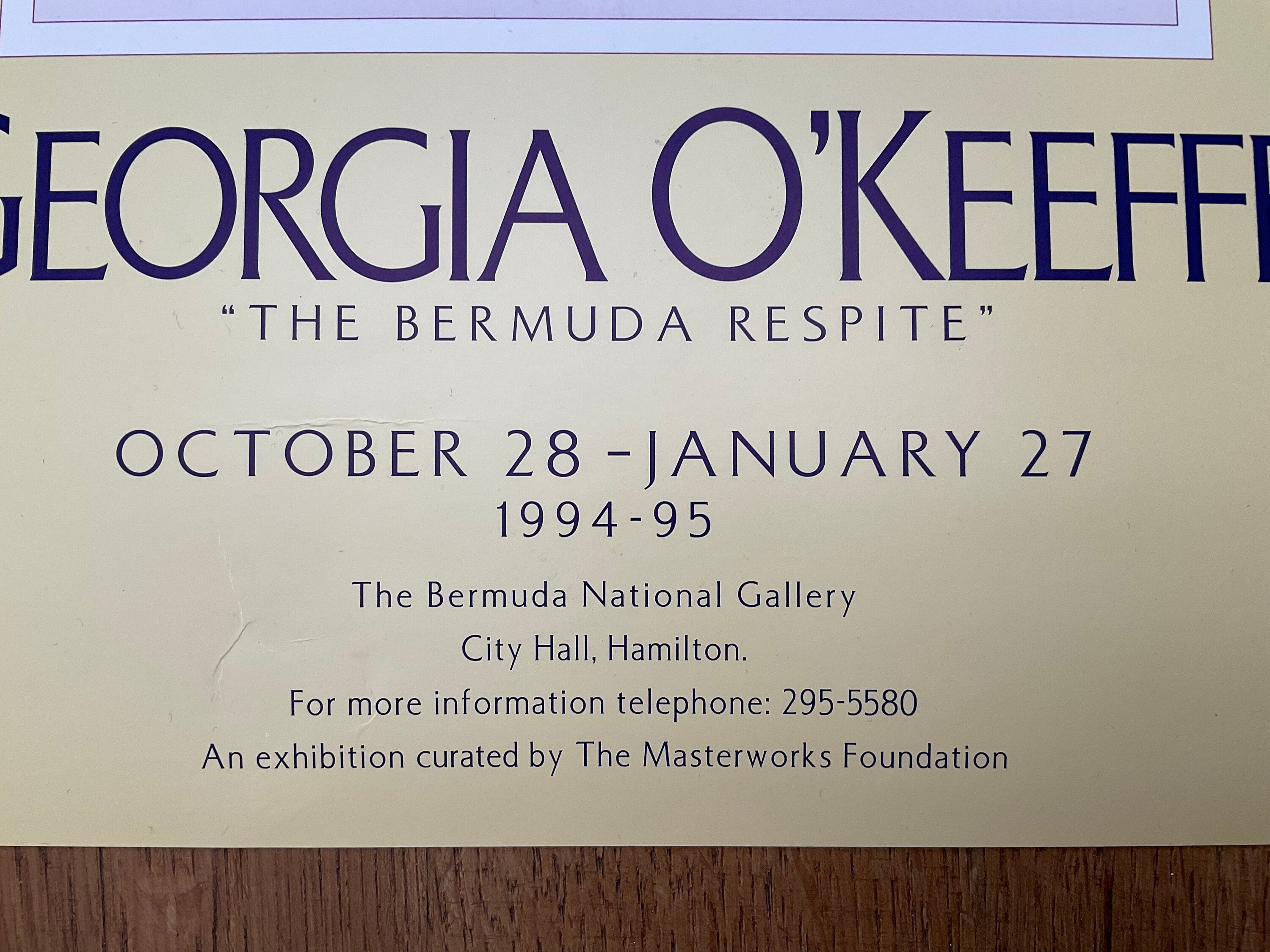 Original-Kunstposter von Georgia O'Keeffe - 11.0"×17.0" (28×43.2cm)