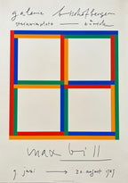 Max Bill Original-Kunstplakat – 50,5×70 cm