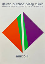 Max Bill Original-Kunstplakat – 31×44cm (12.2"×17.3")