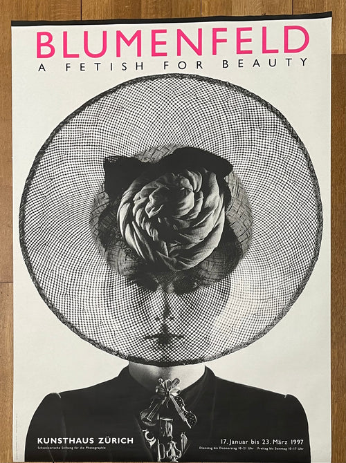 Blumenfeld large original art poster - 35.6"×50.3" (90.5×127.7cm)