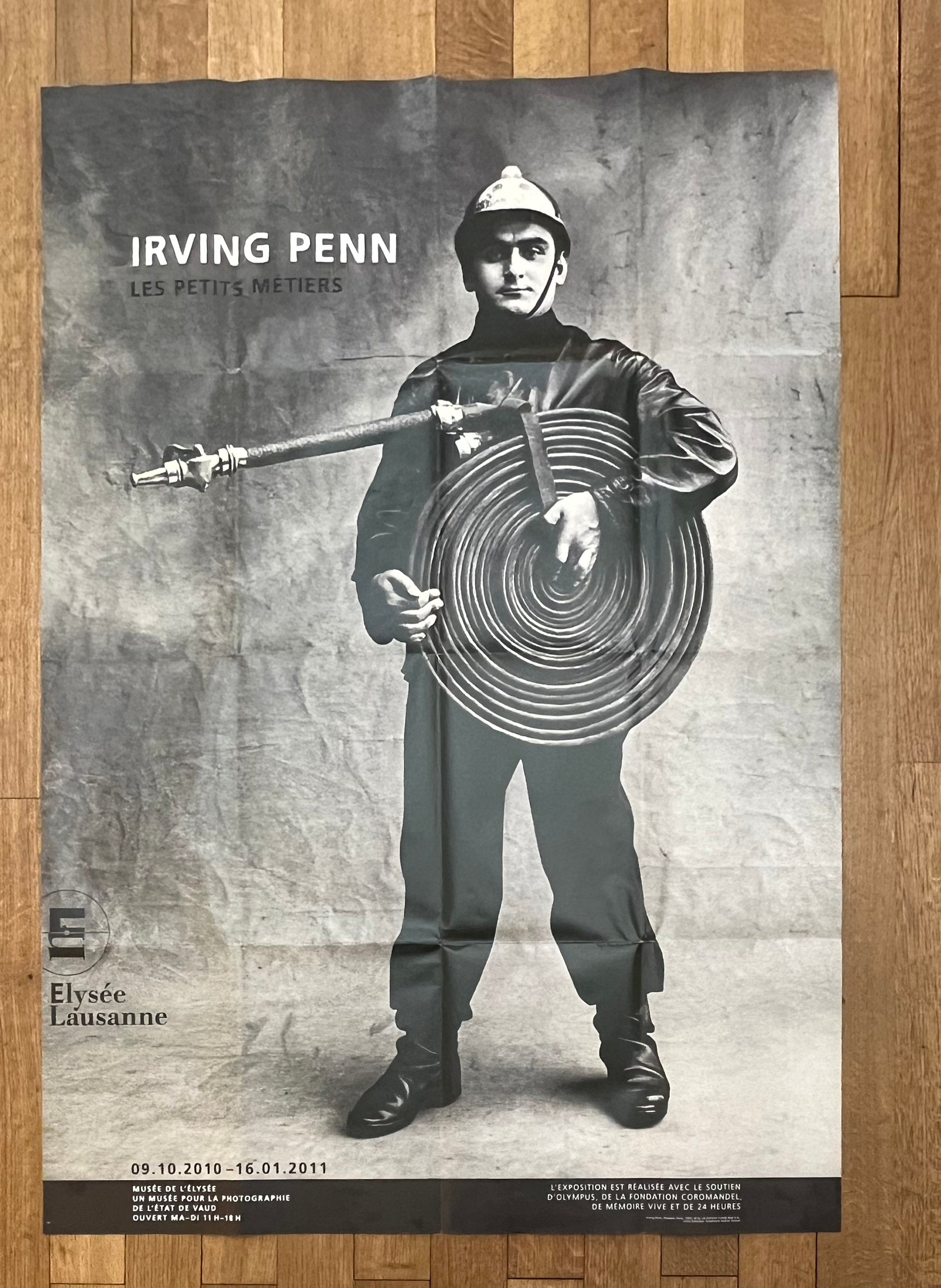 Irving Penn original photo poster folded - 35.2"×50.2" (89.5×127.5cm)