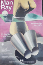 Man Ray Original-Kunstausstellungsposter - 40×70cm
