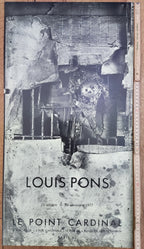Louis Pons original art exhibition poster - 14.2"×26.8" (36×68cm)