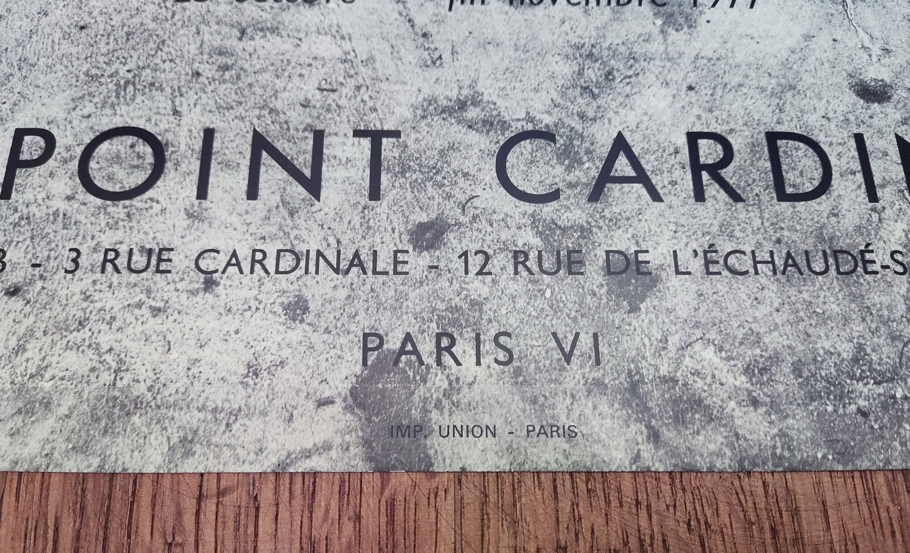 Louis Pons original art exhibition poster - 14.2"×26.8" (36×68cm)