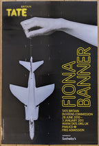 Fiona Banner original art poster - 20.1"×29.9" (51×76cm)