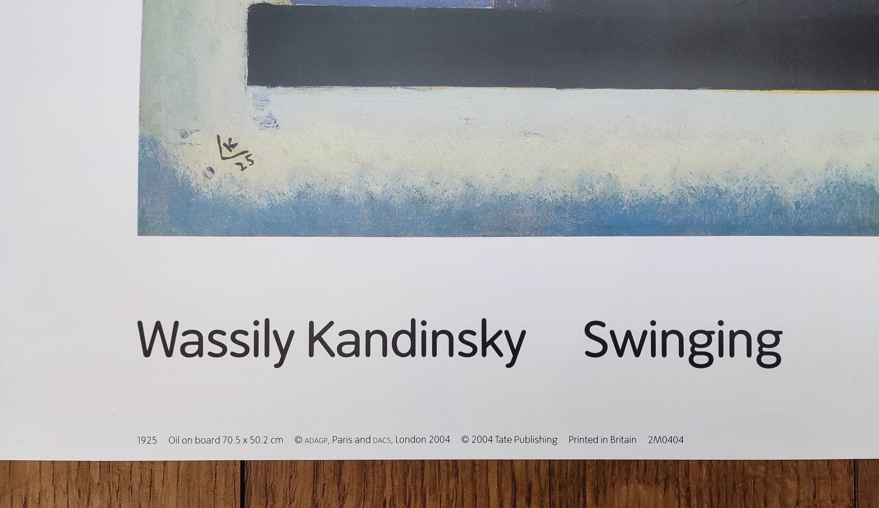 Wassily Kandinsky Original Kunstdruck - 23,6"×31,5" (60×80cm)