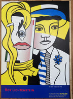Roy Lichtenstein Kunstausstellungsplakat – 27.0"×38.6" (68.5×98cm)