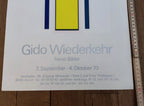 Gido Wiederkehr original art poster silkscreen - 13.4"×19.7" (34×50cm)