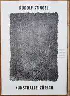 Rudolf Stingel Kunstausstellungsplakat – 23.4"×33.1" (59.5×84cm)
