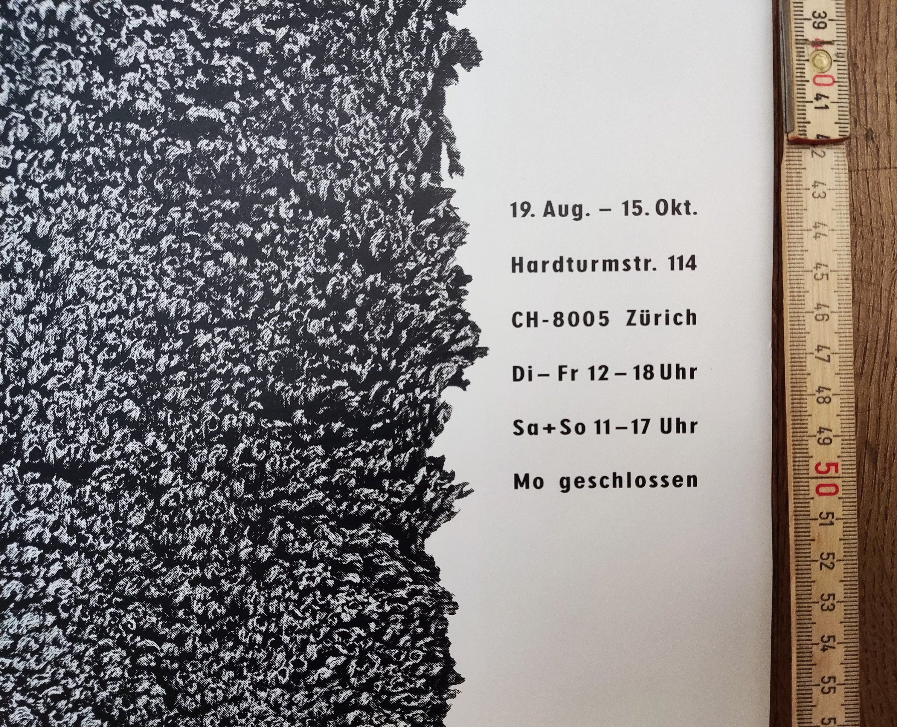Rudolf Stingel Kunstausstellungsplakat – 23.4"×33.1" (59.5×84cm)