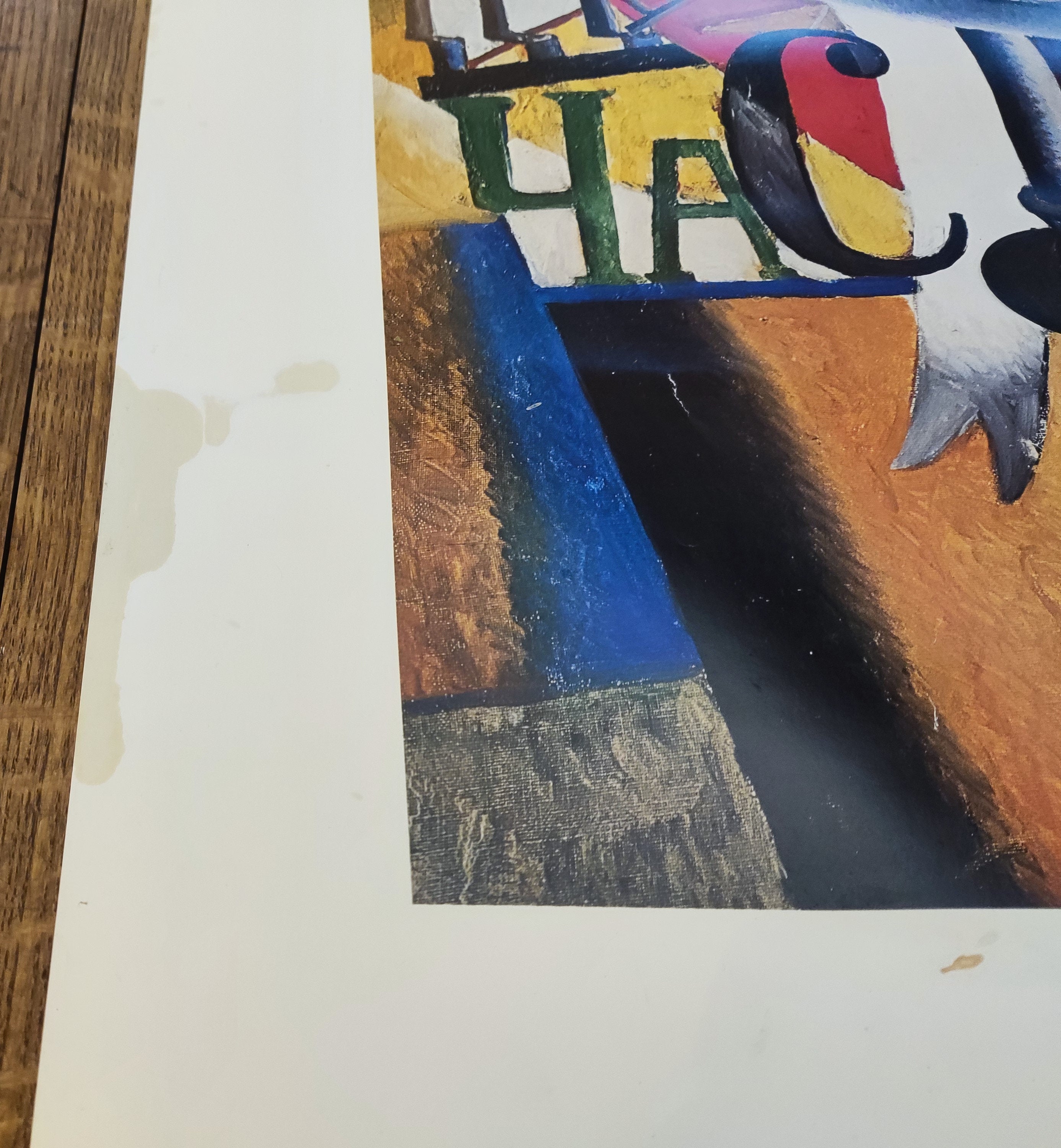 Kasimir Malewitsch original Kunstausstellungsplakat - 50×75cm (19.7"×29.5")
