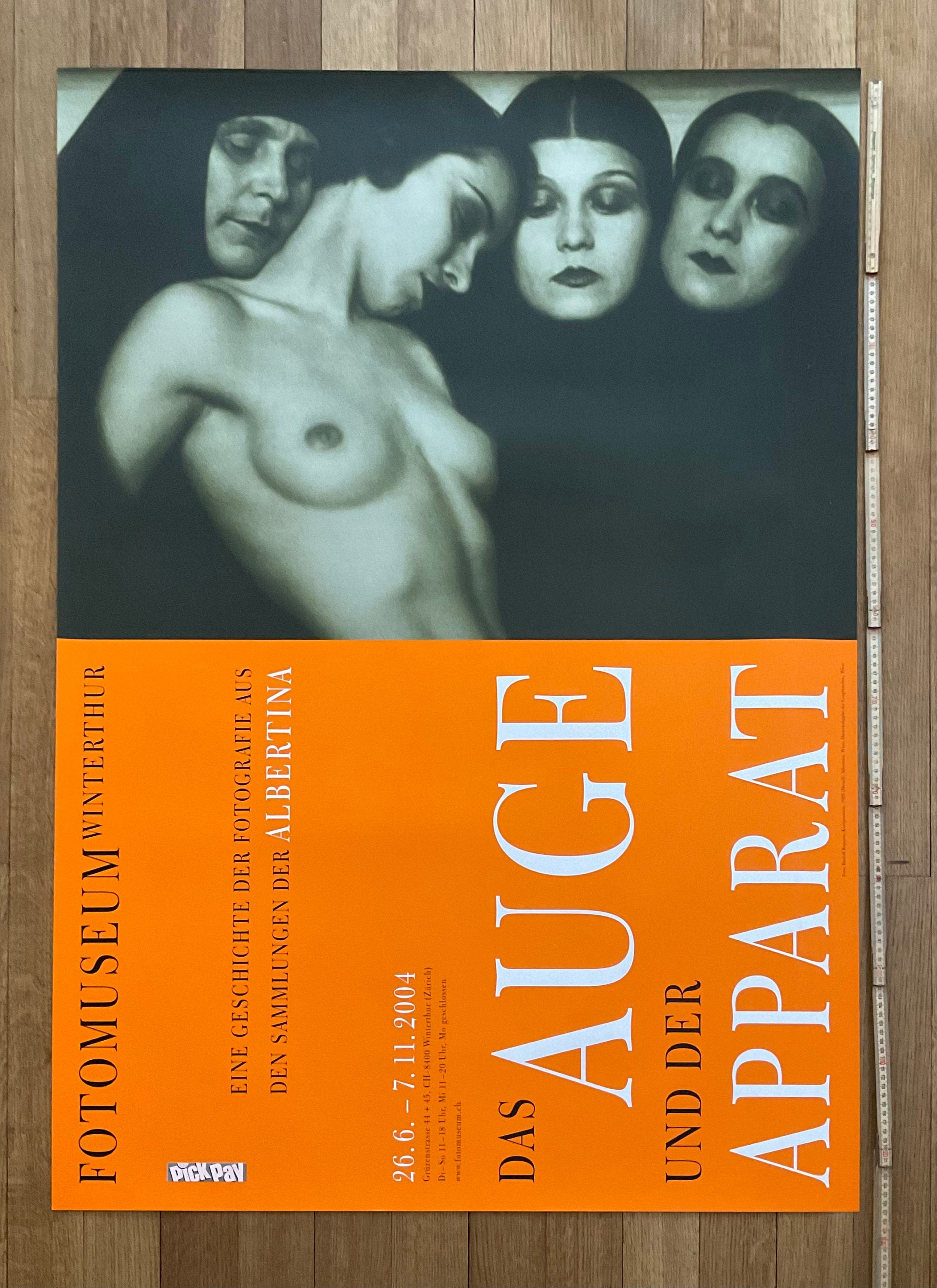 Rudolf Koppitz Originalausstellungsplakat. - 90×128 cm