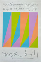 Originalkunstposter von Max Bill – 24.8"×37.4" (63×95cm)