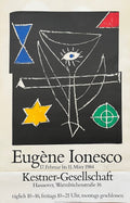 Ionesco original art poster signed - 21.3"×32.7" (54×83cm)