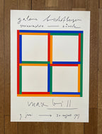 Max Bill Original-Kunstplakat – 50,5×70 cm