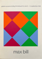 Max Bill Original Kunstplakat - 32×44cm