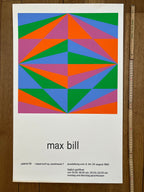 Max Bill Originalplakat - 45×73cm (17.7"×28.7")