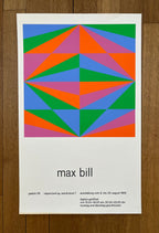 Max Bill Originalplakat - 45×73cm (17.7"×28.7")