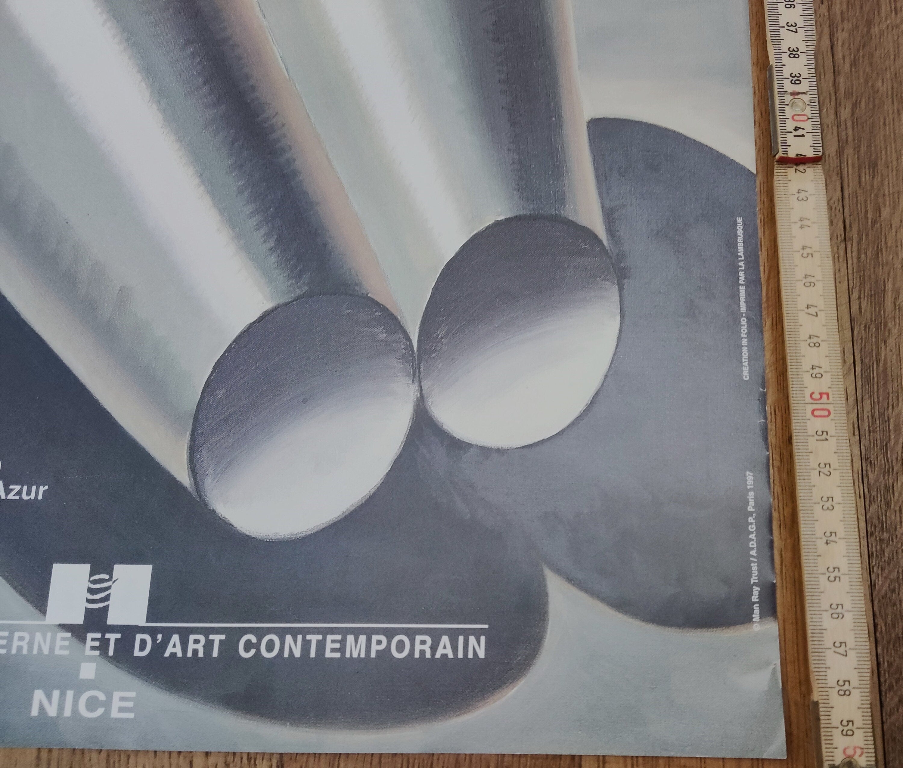 Man Ray Original-Kunstausstellungsposter - 40×70cm