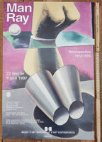 Man Ray Original-Kunstausstellungsposter - 40×70cm
