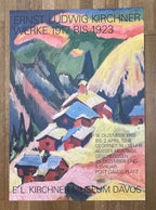 Ernst Ludwig Kircher original art poster - 35.6"×50.4" (90.5×128cm)