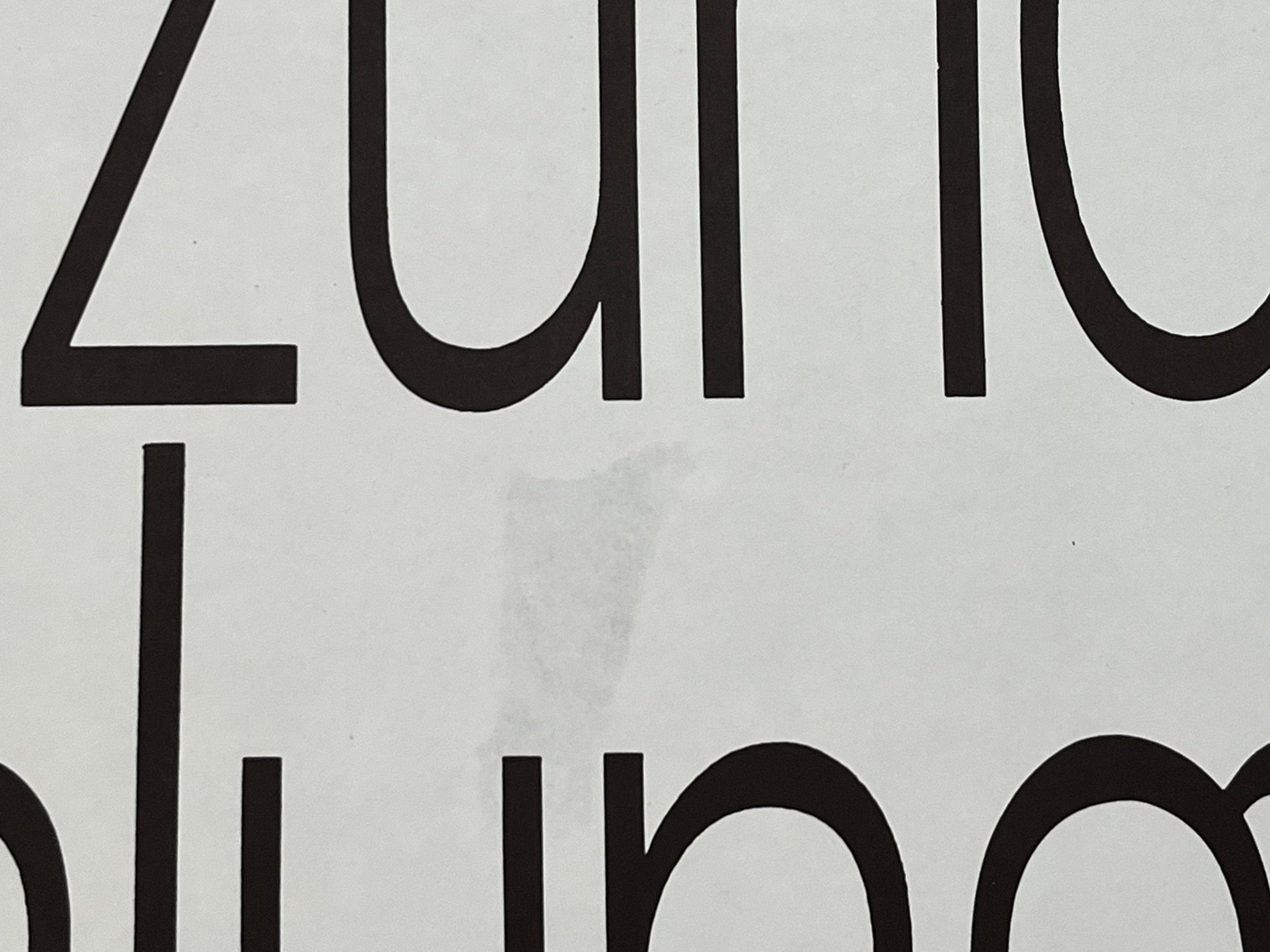 Ferdinand Hodler original art poster - 35.6"×50.4" (90.5×128cm)