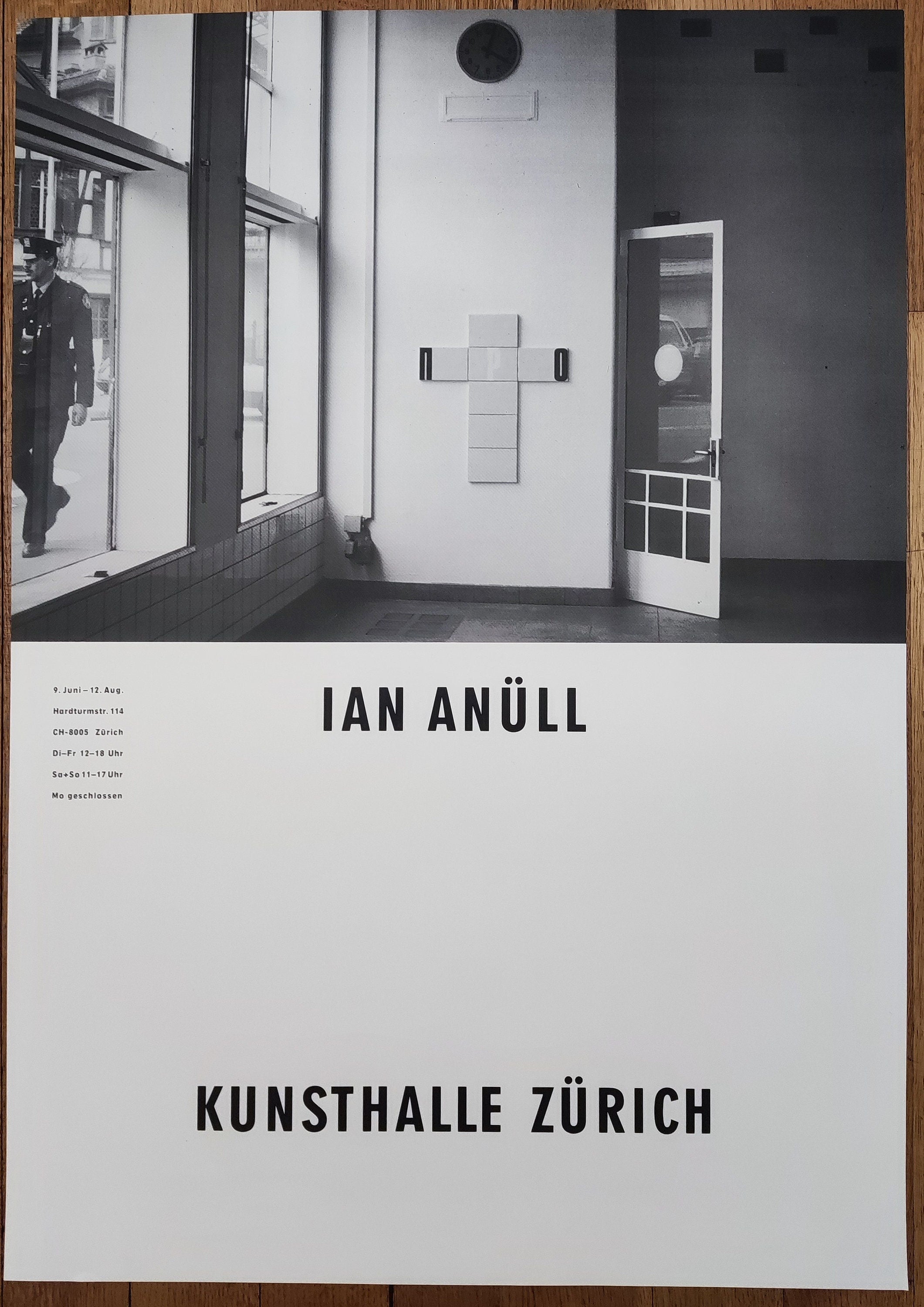 Ian Anüll photo exhibition poster - 23.2"×33.1" (59×84cm)