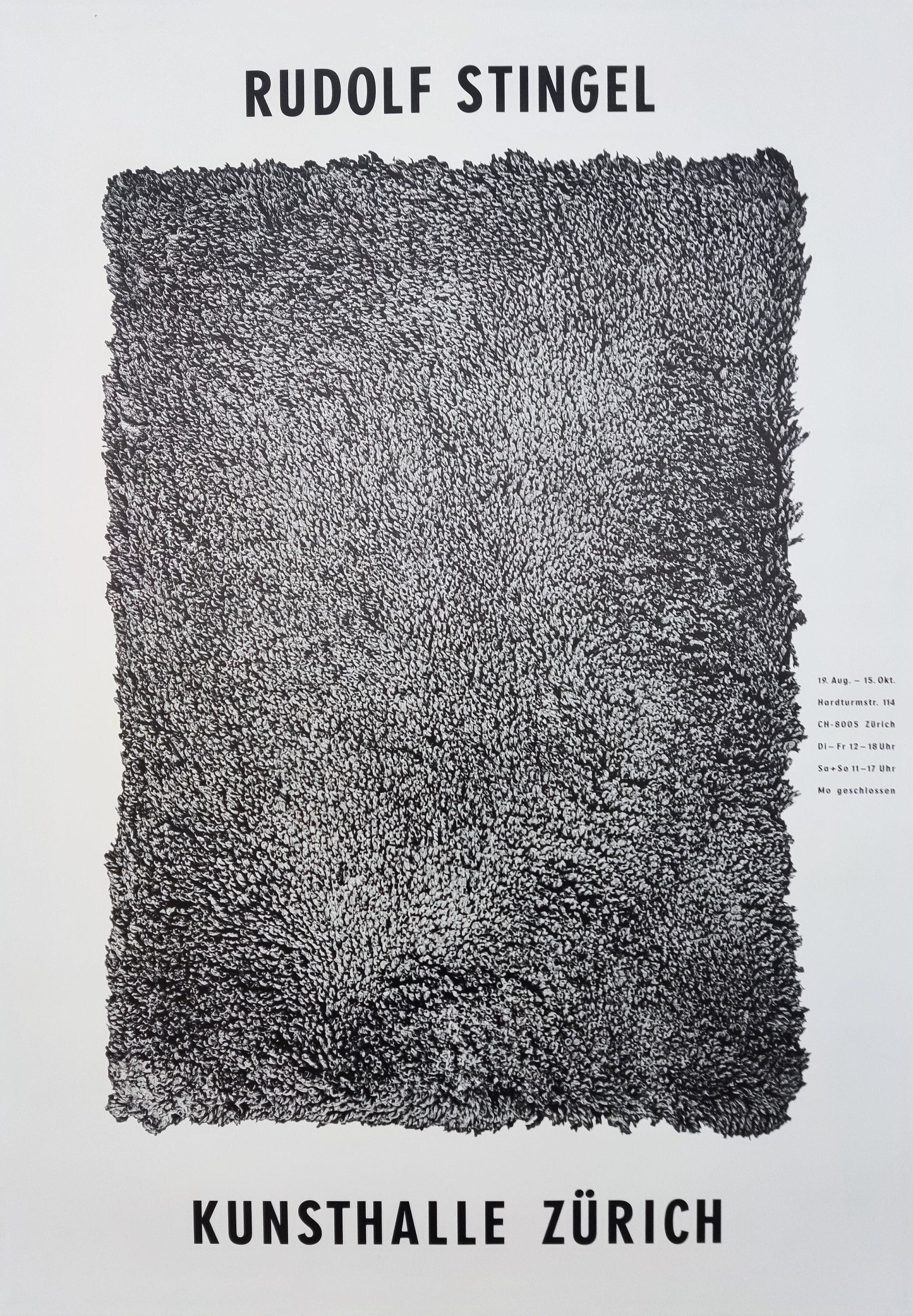 Rudolf Stingel Kunstausstellungsplakat – 23.4"×33.1" (59.5×84cm)