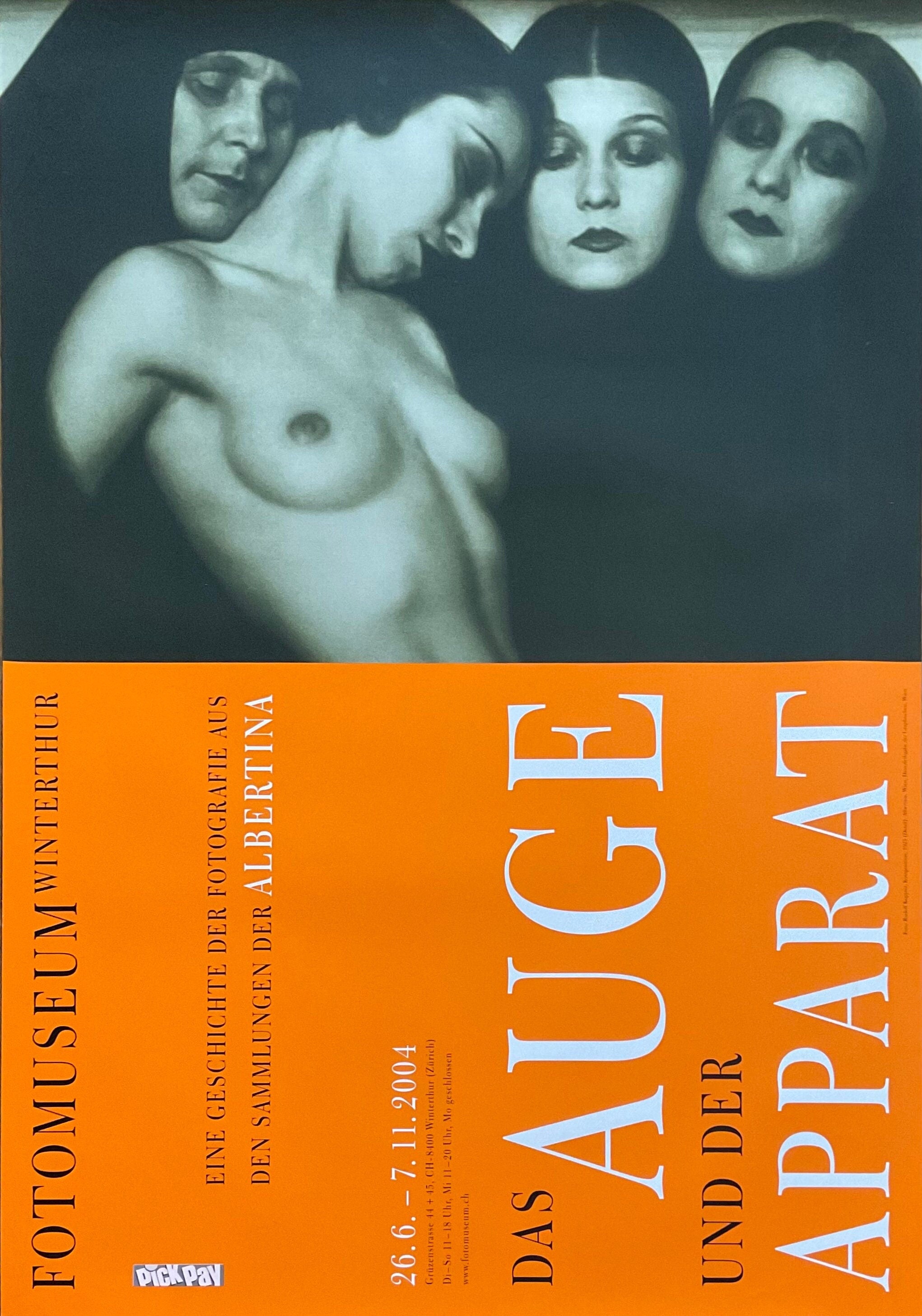 Rudolf Koppitz Originalausstellungsplakat. - 90×128 cm