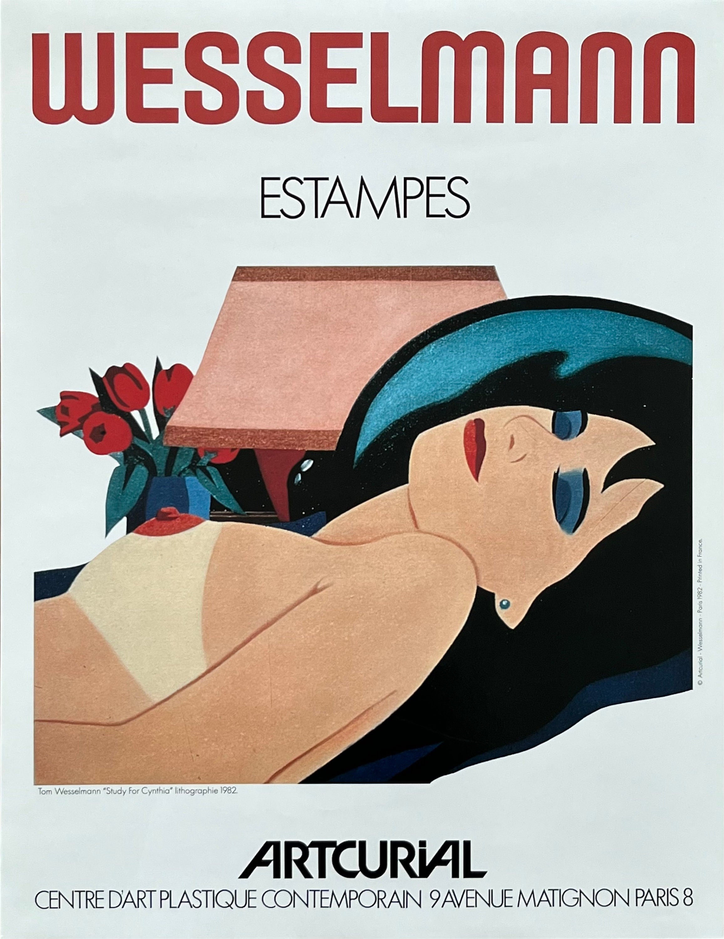 Original-Kunstposter von Tom Wesselmann – 44×58cm