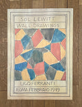 Sol LeWitt Original Kunstausstellungsposter – 49×69 cm