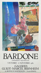 Guy Bardone original art poster - 15.7"×28.0" (40×71cm)