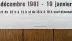 Claude Bellegarde original art poster - 19.7"×27.6" (50×70cm)