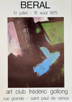 Alain Béral original art poster - 17.7"×25.2" (45×64cm)