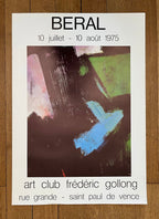 Alain Béral original art poster - 17.7"×25.2" (45×64cm)